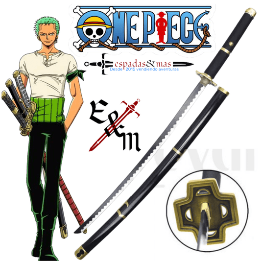 Yubashiri Zoro One Piece funktionelles Katana-Schwert 40122