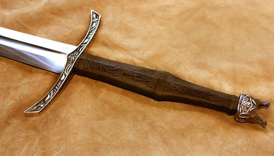 Espada Vikinga Wolfsbane funcional Darksword Armoury 40600 - Espadas y Más