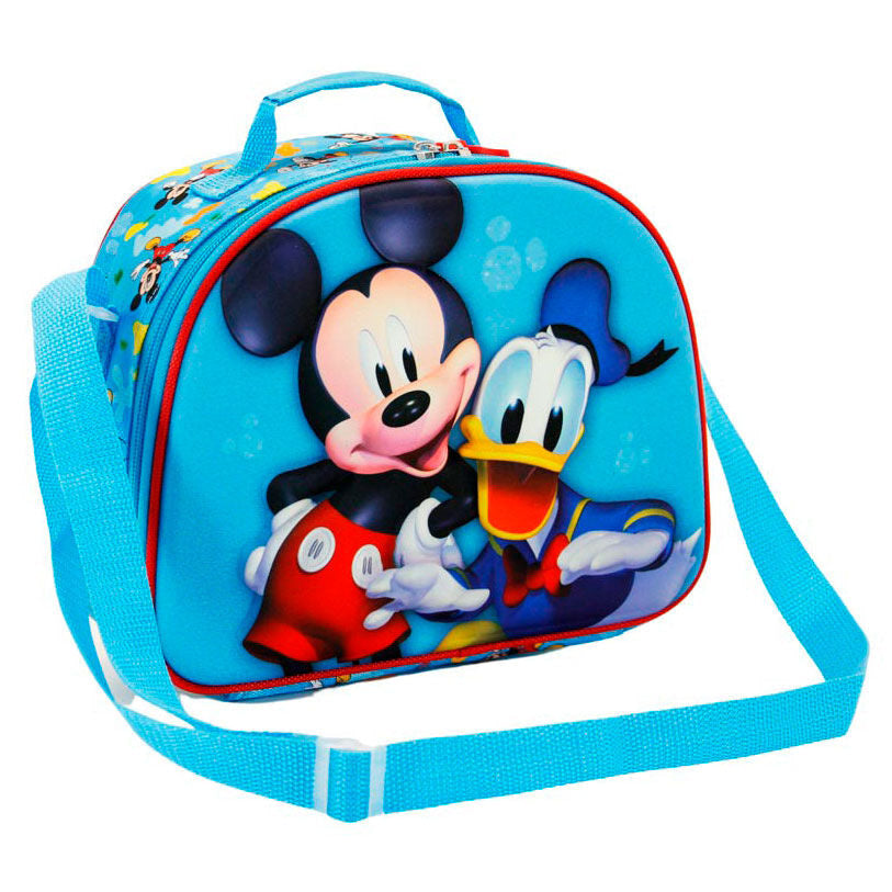 Bolsa portameriendas 3D Cheerful Mickey Disney - Espadas y Más
