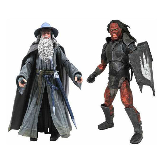 Figura Gandalf Uruk-Hai El Señor de los Anillos surtido 18cm - Espadas y Más
