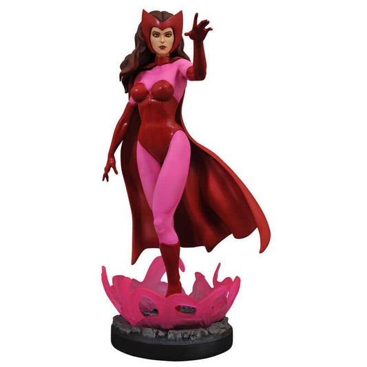 Figura Premier Collection Scarlet Witch Marvel Comic 28cm - Espadas y Más