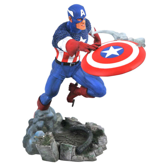 Imagen de Estatua Capitan America Marvel Comic Gallery 25cm Facilitada por Espadas y más