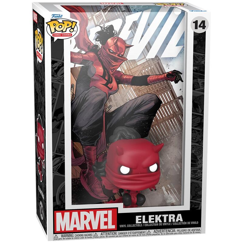 POP-Figur Comic-Cover Marvel Daredevil Elektra