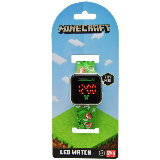 Imagenes del producto Reloj led Minecraft