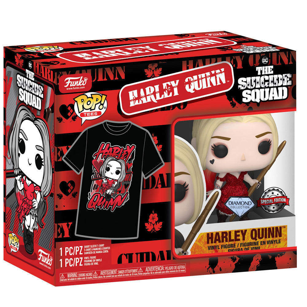 POP-Figurenset und T-Shirt DC Comics Suicide Squad Harley Quinn-2