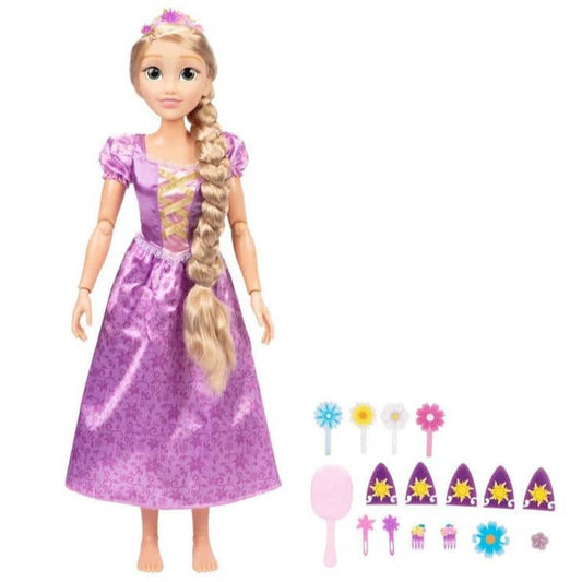 Muñeca Rapunzel Enredados Disney 80cm - Espadas y Más